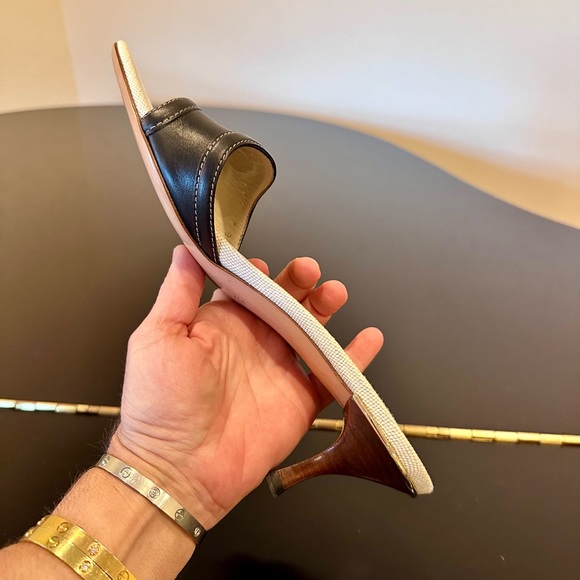 Authentic Vintage Rare Luxury Minimalist Hysteria Crest Gucci Sandals - Picture 16 of 17